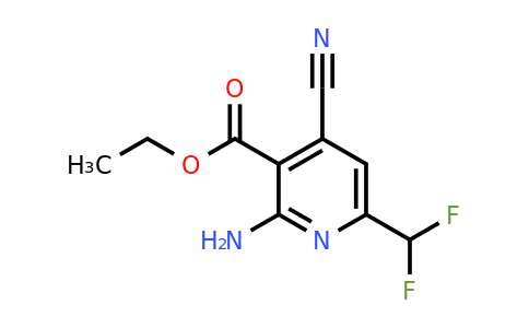 1806814-14-1 | Ethyl 2-amino-4-cyano-6-(difluoromethyl)pyridine-3-carboxylate