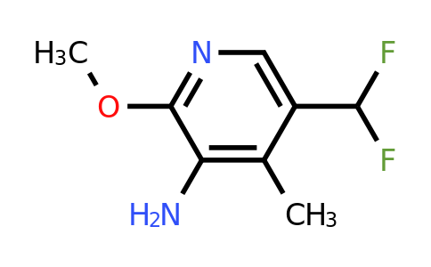 3-Amino-5-(difluoromethyl)-2-methoxy-4-methylpyridine