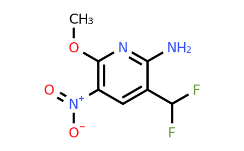 1806821-07-7 | 2-Amino-3-(difluoromethyl)-6-methoxy-5-nitropyridine