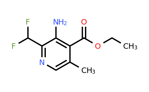 1806825-81-9 | Ethyl 3-amino-2-(difluoromethyl)-5-methylpyridine-4-carboxylate