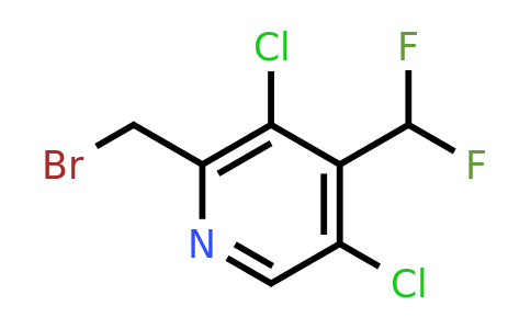 1806829-25-3 | 2-(Bromomethyl)-3,5-dichloro-4-(difluoromethyl)pyridine