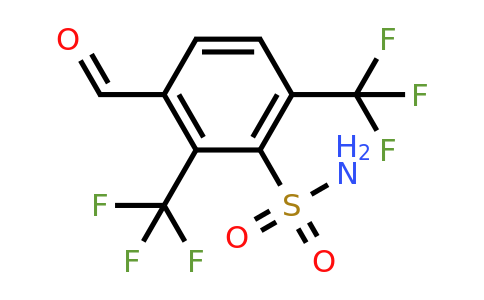 1806838-18-5 | 2,6-Bis(trifluoromethyl)-3-formylbenzenesulfonamide