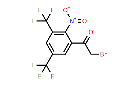 1806838-51-6 | 3',5'-Bis(trifluoromethyl)-2'-nitrophenacyl bromide