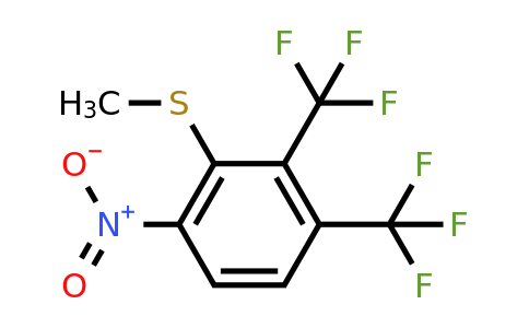 1806838-69-6 | 2,3-Bis(trifluoromethyl)-6-nitrothioanisole