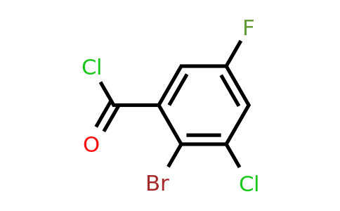 1806839-04-2 | 2-Bromo-3-chloro-5-fluorobenzoyl chloride