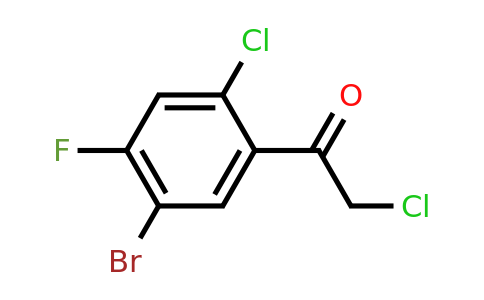 1806839-23-5 | 5'-Bromo-2'-chloro-4'-fluorophenacyl chloride