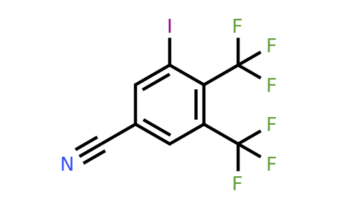 1806840-23-2 | 3,4-Bis(trifluoromethyl)-5-iodobenzonitrile