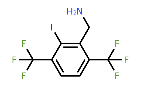 1806840-44-7 | 3,6-Bis(trifluoromethyl)-2-iodobenzylamine