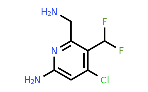 6-Amino-2-(aminomethyl)-4-chloro-3-(difluoromethyl)pyridine