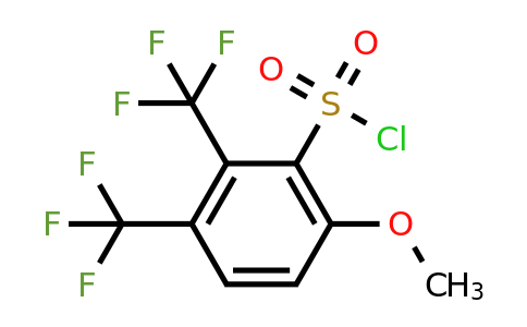 1806841-99-5 | 2,3-Bis(trifluoromethyl)-6-methoxybenzenesulfonylchloride