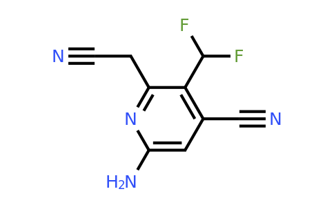 1806842-73-8 | 6-Amino-4-cyano-3-(difluoromethyl)pyridine-2-acetonitrile