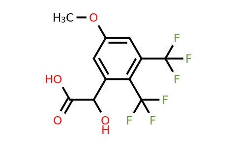 1806843-00-4 | 2,3-Bis(trifluoromethyl)-5-methoxymandelic acid