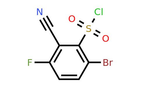 1806848-20-3 | 6-Bromo-2-cyano-3-fluorobenzenesulfonyl chloride