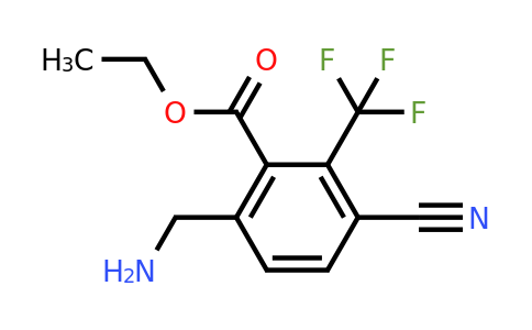 1806852-01-6 | Ethyl 6-aminomethyl-3-cyano-2-(trifluoromethyl)benzoate