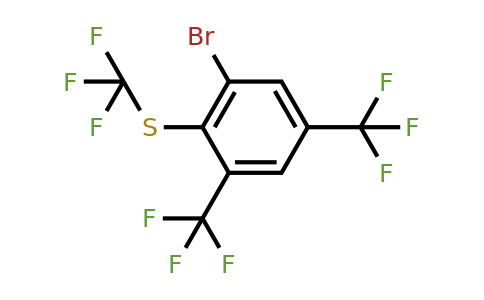 1806854-37-4 | 2,4-Bis(trifluoromethyl)-6-bromo(trifluoromethylthio)benzene