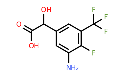 1806854-44-3 | 3-Amino-4-fluoro-5-(trifluoromethyl)mandelic acid