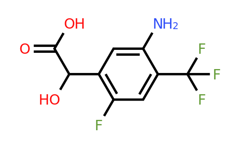 1806854-58-9 | 5-Amino-2-fluoro-4-(trifluoromethyl)mandelic acid