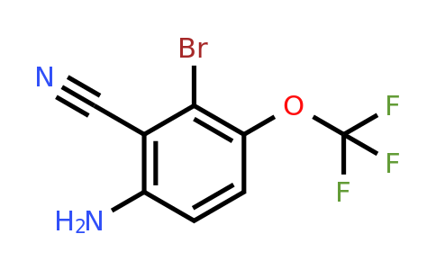 1806854-79-4 | 3-Bromo-2-cyano-4-(trifluoromethoxy)aniline