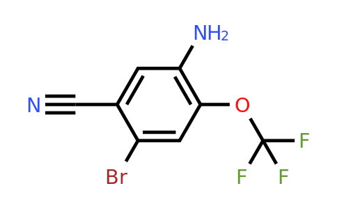 1806855-12-8 | 4-Bromo-5-cyano-2-(trifluoromethoxy)aniline