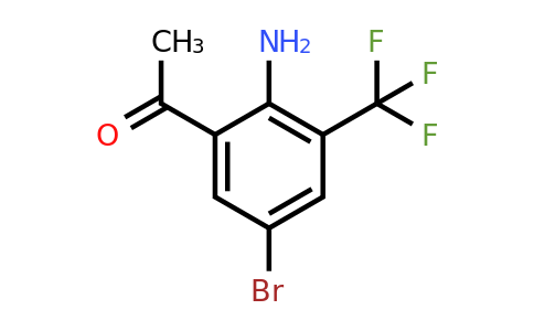 1806855-82-2 | 2'-Amino-5'-bromo-3'-(trifluoromethyl)acetophenone