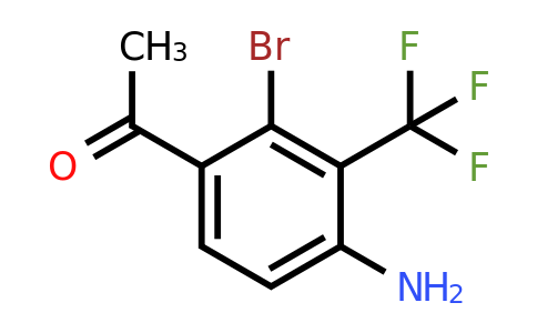 1806855-88-8 | 4'-Amino-2'-bromo-3'-(trifluoromethyl)acetophenone