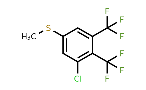 1806856-11-0 | 3,4-Bis(trifluoromethyl)-5-chlorothioanisole