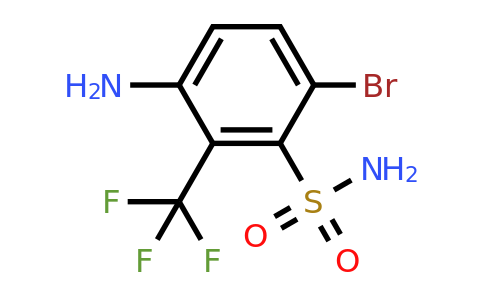 1806856-31-4 | 3-Amino-6-bromo-2-(trifluoromethyl)benzenesulfonamide