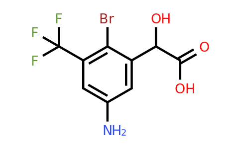 1806857-71-5 | 5-Amino-2-bromo-3-(trifluoromethyl)mandelic acid
