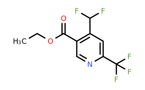 Ethyl 4-(difluoromethyl)-2-(trifluoromethyl)pyridine-5-carboxylate
