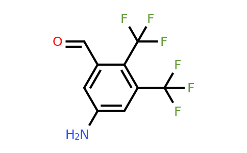 1806861-17-5 | 5-Amino-2,3-bis(trifluoromethyl)benzaldehyde