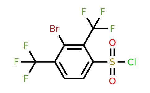 1806862-07-6 | 2,4-Bis(trifluoromethyl)-3-bromobenzenesulfonyl chloride