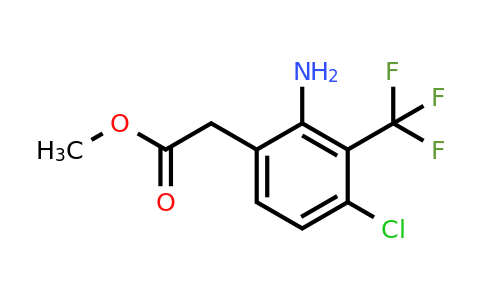 1806862-50-9 | Methyl 2-amino-4-chloro-3-(trifluoromethyl)phenylacetate