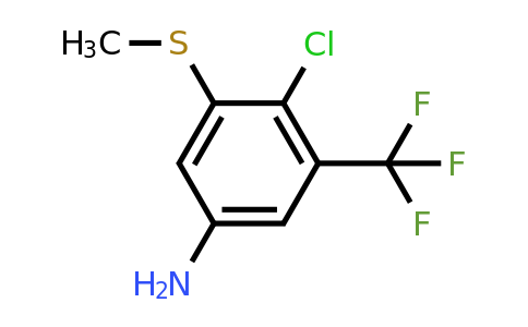 1806862-78-1 | 5-Amino-2-chloro-3-(trifluoromethyl)thioanisole