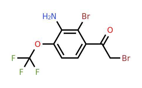 1806862-96-3 | 3'-Amino-2'-bromo-4'-(trifluoromethoxy)phenacyl bromide