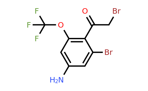 1806863-08-0 | 4'-Amino-2'-bromo-6'-(trifluoromethoxy)phenacyl bromide