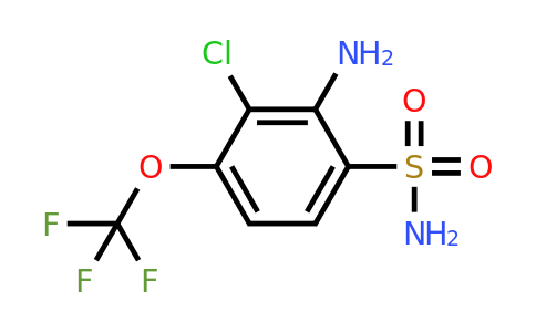 1806863-62-6 | 2-Amino-3-chloro-4-(trifluoromethoxy)benzenesulfonamide