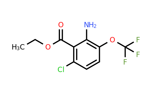 1806863-87-5 | Ethyl 2-amino-6-chloro-3-(trifluoromethoxy)benzoate
