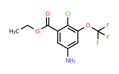 1806864-04-9 | Ethyl 5-amino-2-chloro-3-(trifluoromethoxy)benzoate