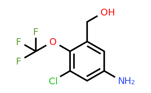 1806864-51-6 | 5-Amino-3-chloro-2-(trifluoromethoxy)benzyl alcohol