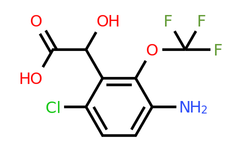 1806865-17-7 | 3-Amino-6-chloro-2-(trifluoromethoxy)mandelic acid