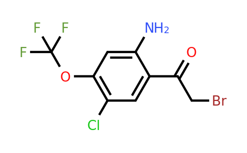 1806865-57-5 | 2'-Amino-5'-chloro-4'-(trifluoromethoxy)phenacyl bromide