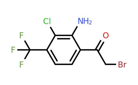 1806867-86-6 | 2'-Amino-3'-chloro-4'-(trifluoromethyl)phenacyl bromide
