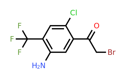 1806868-00-7 | 5'-Amino-2'-chloro-4'-(trifluoromethyl)phenacyl bromide