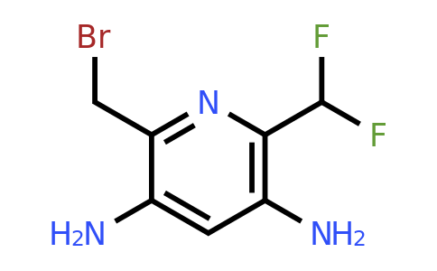 1806868-32-5 | 2-(Bromomethyl)-3,5-diamino-6-(difluoromethyl)pyridine