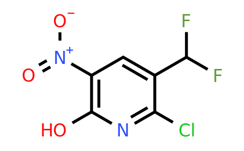1806872-25-2 | 2-Chloro-3-(difluoromethyl)-6-hydroxy-5-nitropyridine