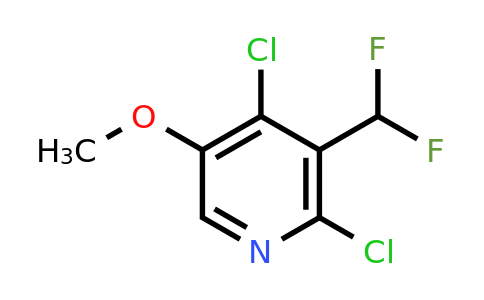 1806891-54-2 | 2,4-Dichloro-3-(difluoromethyl)-5-methoxypyridine