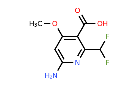 1806898-94-1 | 6-Amino-2-(difluoromethyl)-4-methoxypyridine-3-carboxylic acid