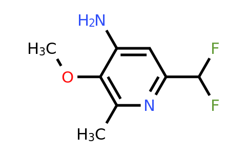 4-Amino-6-(difluoromethyl)-3-methoxy-2-methylpyridine