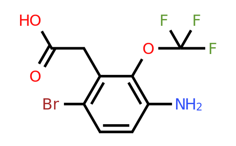1806918-68-2 | 3-Amino-6-bromo-2-(trifluoromethoxy)phenylacetic acid