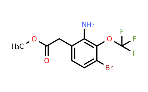 1806919-17-4 | Methyl 2-amino-4-bromo-3-(trifluoromethoxy)phenylacetate
